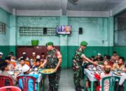 Anak-anak Panti Asuhan Terima Makan Sehat Bergizi Program Kodam I/BB