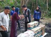 Ricky Anthony Salurkan Bantuan Untuk Korban Kebakaran Di Langkat