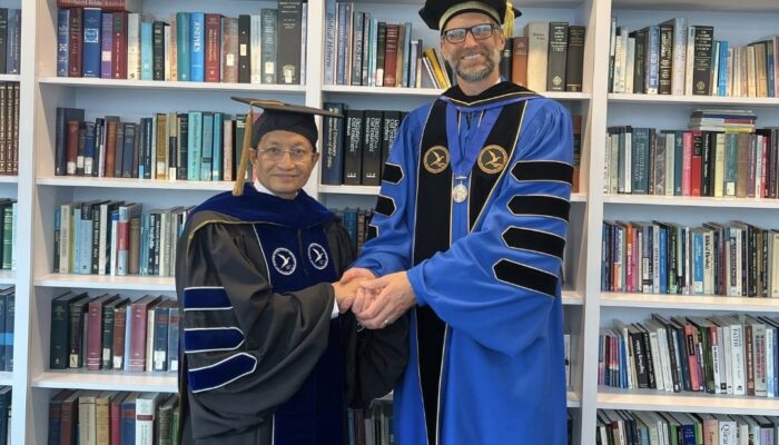 Menag Nasaruddin Umar Terima Gelar Doctor of Divinity dari Hartford International University