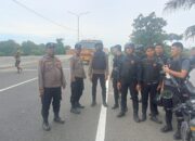Cegah Premanisme, Polsek Belawan Dan Dit Samapta Polda Sumut Patroli Di Jalan Tol Kampung Kurnia