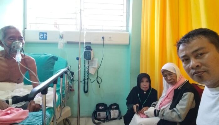 Technical Landing, Calhaj Embarkasi Solo Dirawat Di RSUD Amri Tambunan