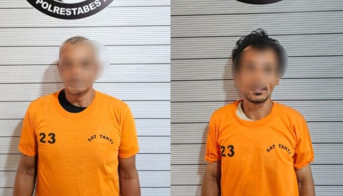 Satres Polrestabes Medan Ringkus Dua Pengedar Narkoba Di Tanjunggusta