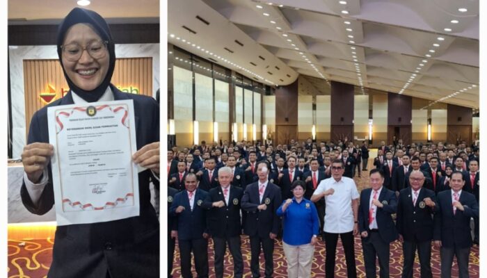 Andi Endang Fitria (Pengprov Shokaido Sumut) Lulus Jadi Juri B Kumite PB Forki