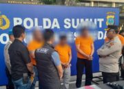Polrestabes Medan Ringkus 4 Preman Berkedok Debt Collector