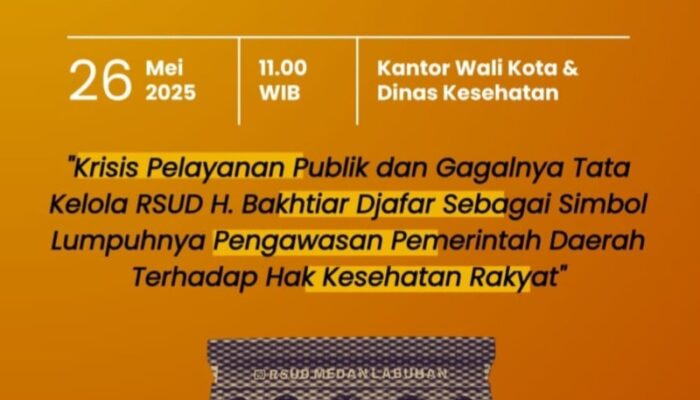 RSUD Bakhtiar Djafar Dinilai Banyak Masalah, Forum BEM Pemerhati Keadilan Akan Demo Wali Kota Dan Dinas Kesehatan