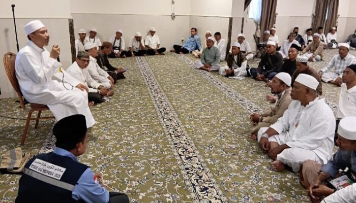 Kloter 10 KNO Hadirkan Ulama Asal Madina Tausiyah Pemahaman Ibadah Haji