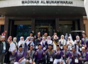 33 Jamaah KBIHU Aziziah Bertekad Jaga Kekompakan Dan Ketertiban