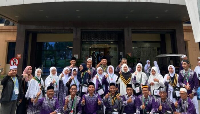 33 Jamaah KBIHU Aziziah Bertekad Jaga Kekompakan Dan Ketertiban