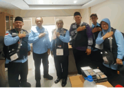 Petugas Kloter 9 KNO Lakukan Audiensi Penguatan Koordinasi Di Sektor I