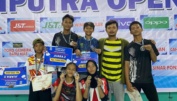 PBSI Asahan Borong 6 Juara Sariputra Open