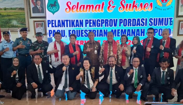 Sejarah Ketum KONI Pusat Kunjungi KONI Sumut