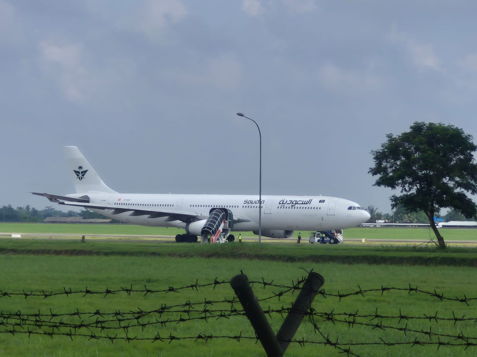 Penerbangan Saudi Airlines Rute Jeddah-Surabaya Dialihkan Ke KNIA