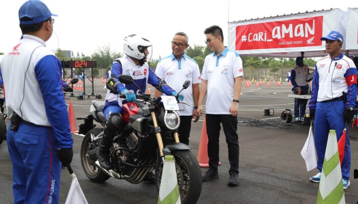 Prioritas Edukasi Berkendara, Honda Uji Keahlian Para Jagoan Safety Riding