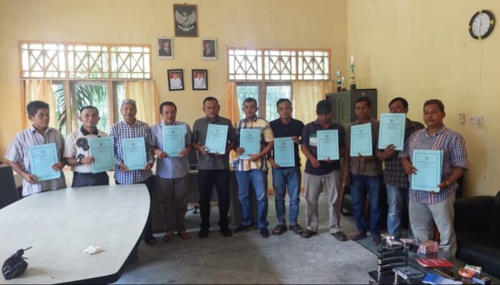 15 KMP Di Kecamatan Ulu Barumun Telah Berbadan Hukum