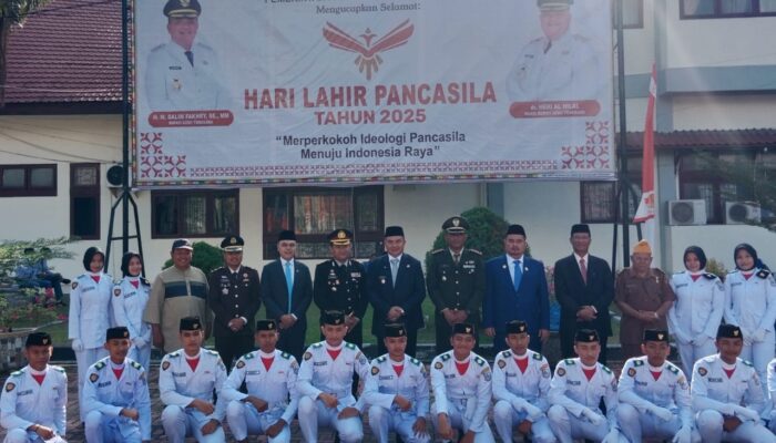 Bupati Agara Pimpin Upacara Peringatan Hari Lahir Pancasila Tahun 2025