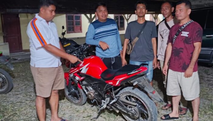 Dalam Tempo Relatif Singkat, Polsek P. Brandan Ringkus Dua Pelaku Curanmor
