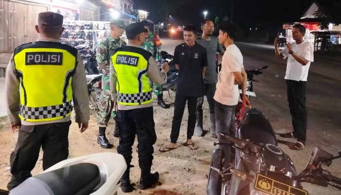 TNI/Polri Tingkatkan Patroli Malam Di Aceh Timur