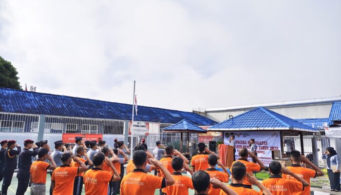 Kobarkan Semangat Pancasila, Rutan Tarutung Upacara Peringatan Hari Lahir Pancasila
