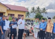 Bupati Serta Dandim Agara Serahkan Bantuan Alat Pertanian Dan ZIS