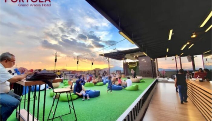 Abraj Rooftop Beri Pengalaman Bersantai Dengan Nuansa Eksklusif Di Atas Kota Banda Aceh