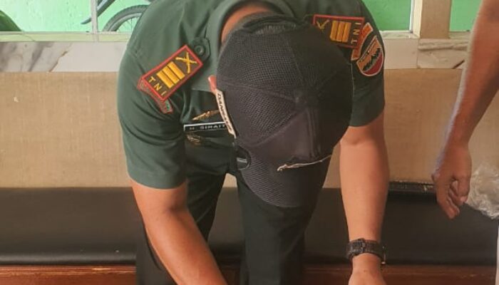 Danramil Batangtoru Tapsel Grebek Sarang Narkoba