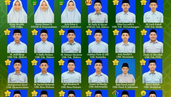 32 Santri Dayah Darul Qur’an Aceh Lulus SNBT 2025