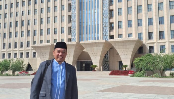 Rektor UNIVA Medan Bertemu WR Xinjiang Islamic Institute