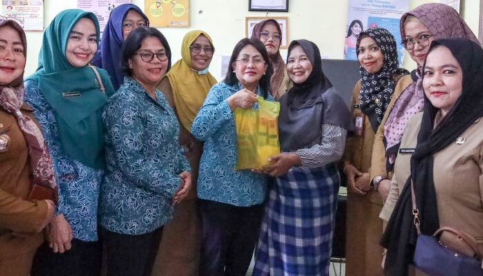 Ketua TP PKK Pematangsiantar Tinjau Pelaksanaan IVA Tes Di Tiga Puskesmas