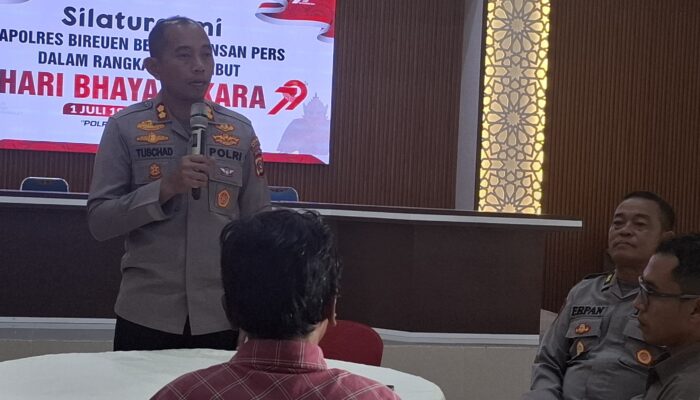 Kapolres Bireuen Ajak Wartawan Berantas Judi Online