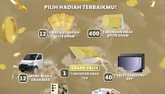 PT Pegadaian Hadirkan Program Badai Emas Pegadaian 2025