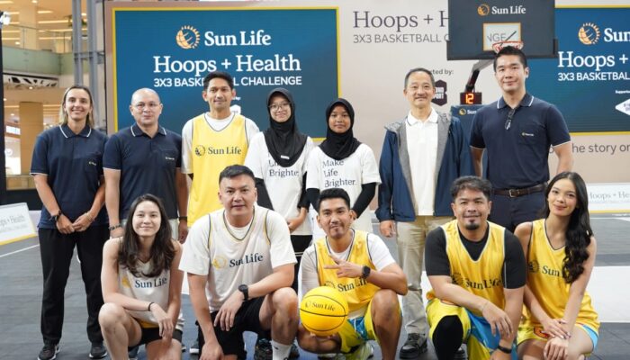 Kampanyekan Gaya Hidup Aktif, Sun Life Indonesia Adakan Sun Life Hoops+Health 3X3 Basketball Challenge