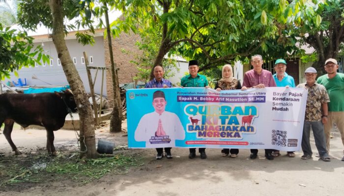 Gubsu Bobby Kurbankan Satu Lembu Di Sergai