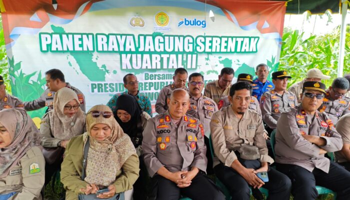 Kapolres Sabang Hadiri Panen Raya Jagung Nasional Di Batee Shoek