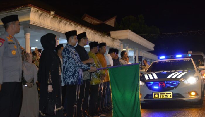 Hujan Tak Halangi Pawai Takbiran Idul Adha Di Langsa