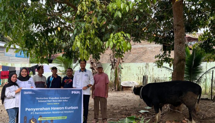 PNM Teruskan Bentuk Syukur HUT Ke-26 Lewat Sedekah Kurban Di 26 Titik