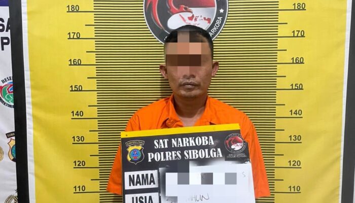 Warga Tapteng Diamankan Polres Sibolga Terkait Kasus Sabu