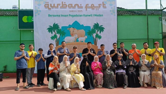Qurban Fest Bersama Insan Pegadaian Kanwil 1 Medan