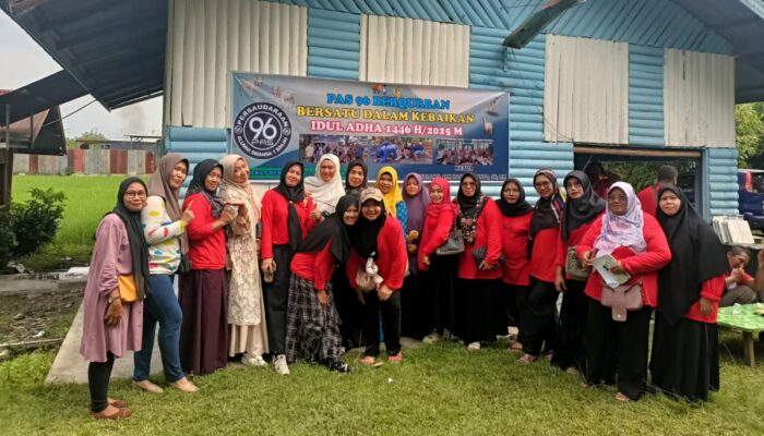 PAS 96 Binjai Perkuat Silaturahmi Dan Kepedulian Sosial Lewat Kurban