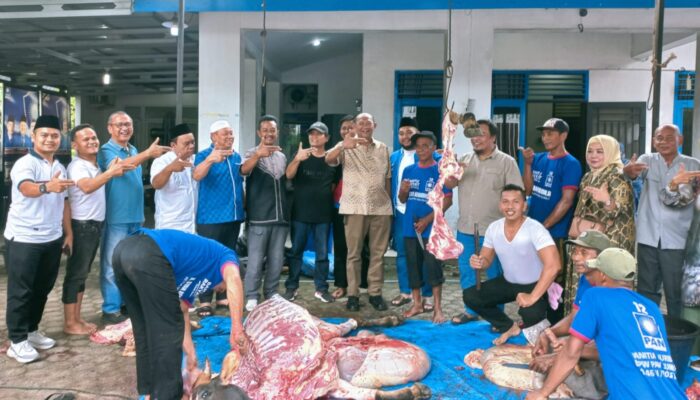 Ondim : Kurban DPW PAN Sumut Wujud Kepedulian Sosial Dan Rasa Syukur