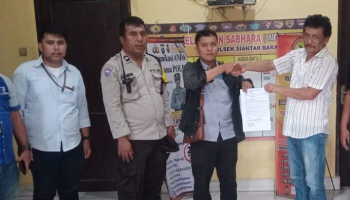 Polsek Siantar Barat Selesaikan Perkelahian Lewat Mediasi