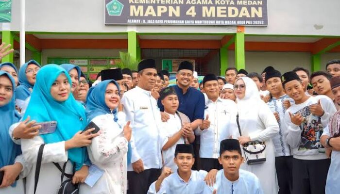Dr Syarifuddin Berkomitmen Majukan MAPN 4 Medan Sebagai Amanat Umat