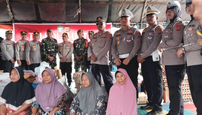 Korban Kebakaran Apresiasi Polres Dan Kodim Agara