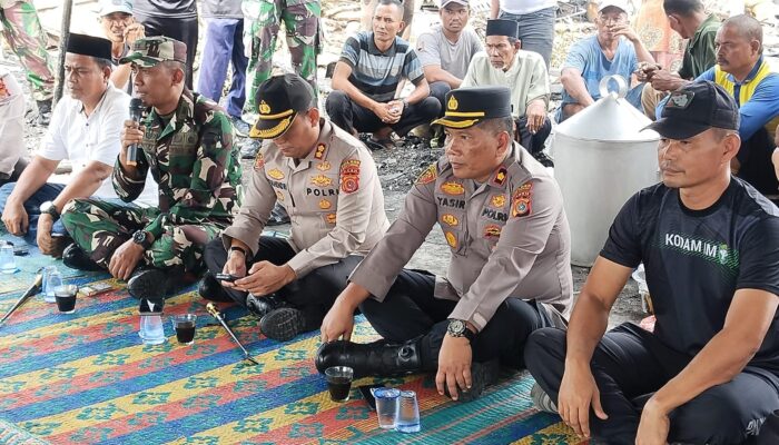 Dandim Dan Kapolres Agara Pastikan Pelayanan Terbaik Untuk Korban Kebakaran