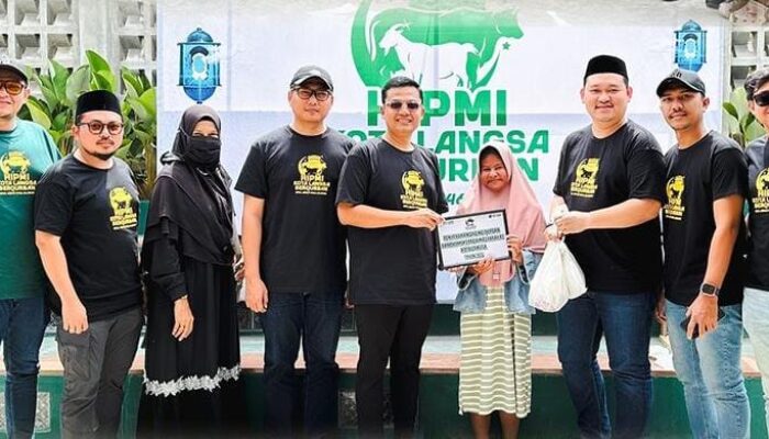 HIPMI Langsa Kurban Empat Sapi Di Iduladha 1446 H