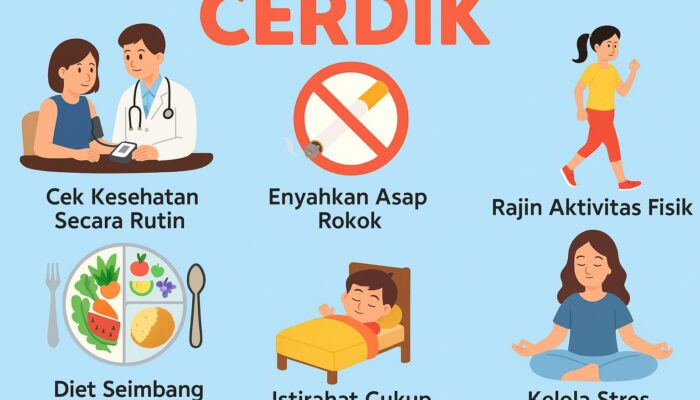 CERDIK, Langkah Sederhana Hadapi Ancaman Penyakit Tidak Menular