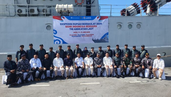 BI Aceh Dan TNI AL Gelar Ekspedisi Rupiah Berdaulat Di Pulau Terluar