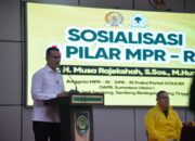 Anggota DPR RI Musa Rajeckshah  Sosialisasikan 4 Pilar Di UISU
