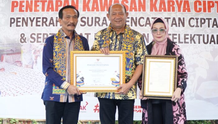 Syah Afandin Kukuhkan Kampung Batik Brandan Sebagai Kawasan Karya Cipta