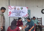 Polres Langkat Periksa Kesehatan Ojol Dan Betor
