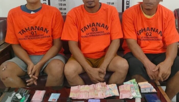 Polres P.Siantar Ringkus Bandar Sabu Dan 2 Pengedar